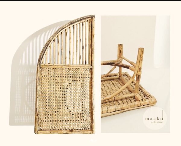 Stylish rattan centre table